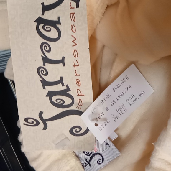 Jarray Sportswear Yellow Terry Cloth Like Shorts L-XL NWT - Picture 4 of 5